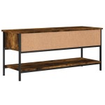 vidaXL Dulap TV, stejar afumat, 100x35x45 cm, lemn prelucrat vidaXL Dulap TV, stejar afumat, 100x35x45 cm, lemn prelucrat