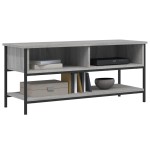 vidaXL Dulap TV, gri sonoma, 100x35x45 cm, lemn prelucrat