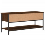 vidaXL Dulap TV stejar maro, 100x35x45 cm, lemn prelucrat