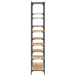 vidaXL Raft de cărți, stejar sonoma, 100x32x170 cm