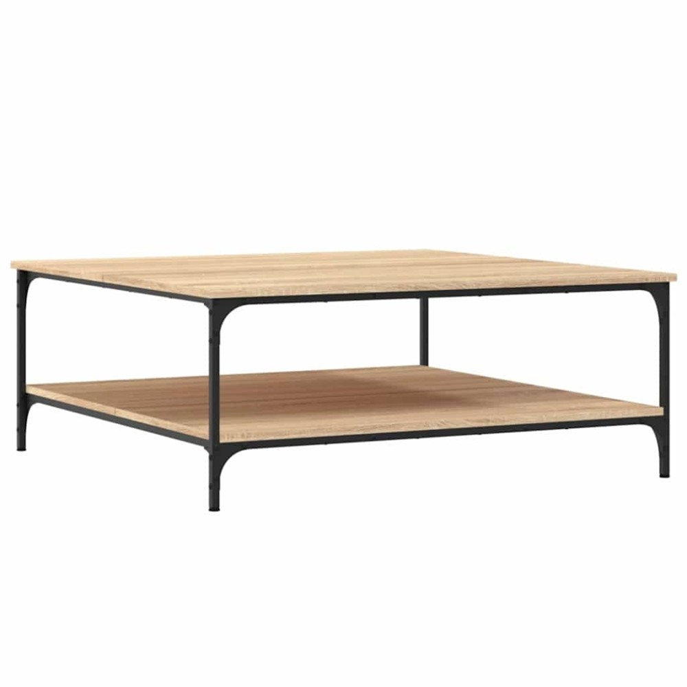 vidaXL Măsuță de cafea stejar sonoma 100x100x40 cm lemn prelucrat