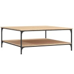 vidaXL Măsuță de cafea stejar sonoma 100x100x40 cm lemn prelucrat vidaXL Măsuță de cafea stejar sonoma 100x100x40 cm lemn prelucrat