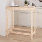 vidaXL Masă de bar, 100x50x110 cm, lemn masiv de pin vidaXL Masă de bar, 100x50x110 cm, lemn masiv de pin