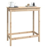 vidaXL Masă de bar, 100x50x110 cm, lemn masiv de pin vidaXL Masă de bar, 100x50x110 cm, lemn masiv de pin