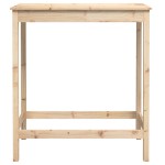 vidaXL Masă de bar, 100x50x110 cm, lemn masiv de pin vidaXL Masă de bar, 100x50x110 cm, lemn masiv de pin
