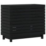 vidaXL Coș de rufe, 88,5x44x76 cm, lemn masiv de pin vidaXL Coș de rufe, 88,5x44x76 cm, lemn masiv de pin