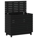 vidaXL Coș de rufe, 88,5x44x76 cm, lemn masiv de pin vidaXL Coș de rufe, 88,5x44x76 cm, lemn masiv de pin