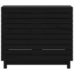 vidaXL Coș de rufe, 88,5x44x76 cm, lemn masiv de pin vidaXL Coș de rufe, 88,5x44x76 cm, lemn masiv de pin