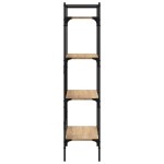 vidaXL Bibliotecă cu 4 niveluri, stejar sonoma, 56x31,5x138,5 cm, lemn vidaXL Bibliotecă cu 4 niveluri, stejar sonoma, 56x31,5x138,5 cm, lemn