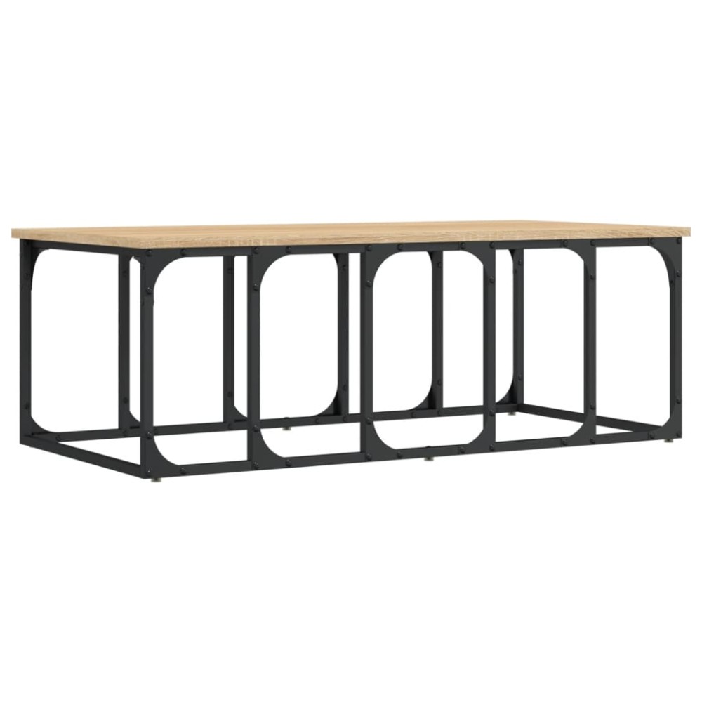 vidaXL Măsuță de cafea, stejar sonoma, 100x50x35,5 cm, lemn prelucrat