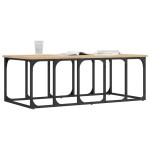 vidaXL Măsuță de cafea, stejar sonoma, 100x50x35,5 cm, lemn prelucrat vidaXL Măsuță de cafea, stejar sonoma, 100x50x35,5 cm, lemn prelucrat