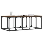 vidaXL Măsuță de cafea, stejar maro, 100x50x35,5 cm, lemn prelucrat vidaXL Măsuță de cafea, stejar maro, 100x50x35,5 cm, lemn prelucrat