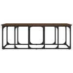 vidaXL Măsuță de cafea, stejar maro, 100x50x35,5 cm, lemn prelucrat vidaXL Măsuță de cafea, stejar maro, 100x50x35,5 cm, lemn prelucrat