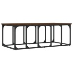 vidaXL Măsuță de cafea, stejar maro, 100x50x35,5 cm, lemn prelucrat vidaXL Măsuță de cafea, stejar maro, 100x50x35,5 cm, lemn prelucrat