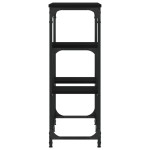 vidaXL Măsuță consolă, negru, 89,5x28x76 cm, lemn prelucrat vidaXL Măsuță consolă, negru, 89,5x28x76 cm, lemn prelucrat