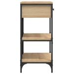 vidaXL Masă consolă, stejar sonoma, 75x34,5x75 cm, lemn prelucrat vidaXL Masă consolă, stejar sonoma, 75x34,5x75 cm, lemn prelucrat