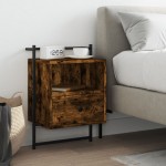 vidaXL Noptieră de perete, stejar sonoma, 40x30x61 cm, lemn prelucrat vidaXL Noptieră de perete, stejar sonoma, 40x30x61 cm, lemn prelucrat