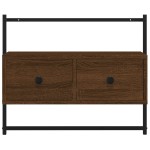 vidaXL Dulap TV montat pe perete, stejar maro, 60,5x30x51 cm, lemn