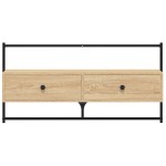 vidaXL Dulap TV montat pe perete, stejar sonoma, 100,5x30x51 cm, lemn