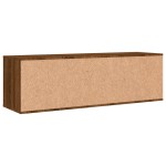 vidaXL Comodă TV, stejar maro, 120x34x37 cm, lemn prelucrat