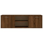 vidaXL Comodă TV, stejar maro, 120x34x37 cm, lemn prelucrat