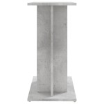 vidaXL Suport acvariu, gri beton, 60x30x60 cm, lemn prelucrat vidaXL Suport acvariu, gri beton, 60x30x60 cm, lemn prelucrat