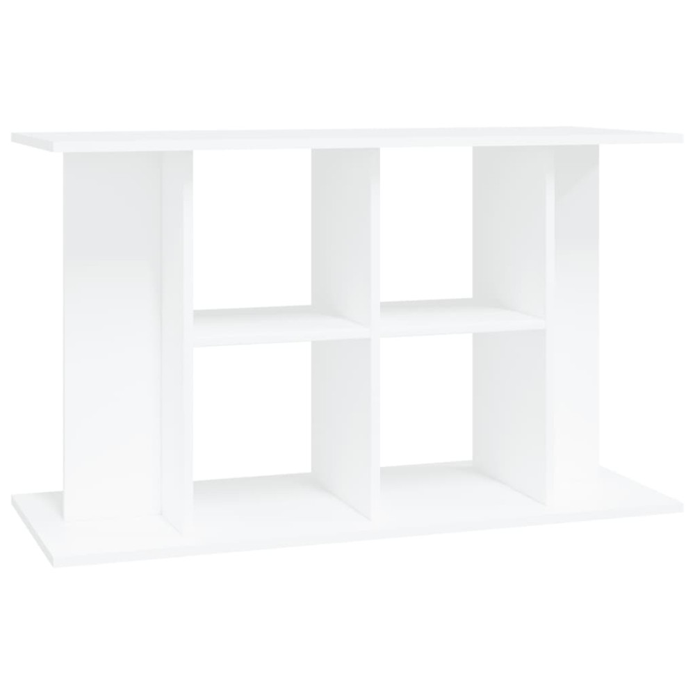 vidaXL Suport pentru acvariu, alb, 100x40x60 cm, lemn prelucrat