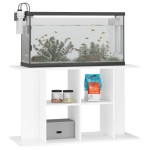 vidaXL Suport pentru acvariu, alb, 100x40x60 cm, lemn prelucrat vidaXL Suport pentru acvariu, alb, 100x40x60 cm, lemn prelucrat