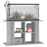vidaXL Suport acvariu, gri sonoma, 100x40x60 cm, lemn prelucrat vidaXL Suport acvariu, gri sonoma, 100x40x60 cm, lemn prelucrat