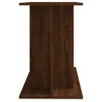 vidaXL Suport acvariu, stejar maro, 100x40x60 cm, lemn prelucrat