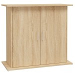 vidaXL Suport acvariu, stejar sonoma, 81x36x73 cm, lemn prelucrat vidaXL Suport acvariu, stejar sonoma, 81x36x73 cm, lemn prelucrat