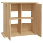vidaXL Suport acvariu, stejar sonoma, 81x36x73 cm, lemn prelucrat vidaXL Suport acvariu, stejar sonoma, 81x36x73 cm, lemn prelucrat