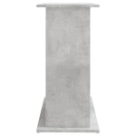 vidaXL Suport pentru acvariu, gri beton, 81x36x73 cm, lemn stratificat