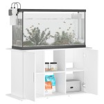vidaXL Suport pentru acvariu, alb, 101x41x58 cm, lemn prelucrat vidaXL Suport pentru acvariu, alb, 101x41x58 cm, lemn prelucrat