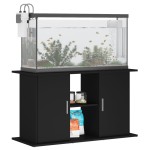 vidaXL Suport pentru acvariu, negru, 101x41x58 cm, lemn prelucrat vidaXL Suport pentru acvariu, negru, 101x41x58 cm, lemn prelucrat
