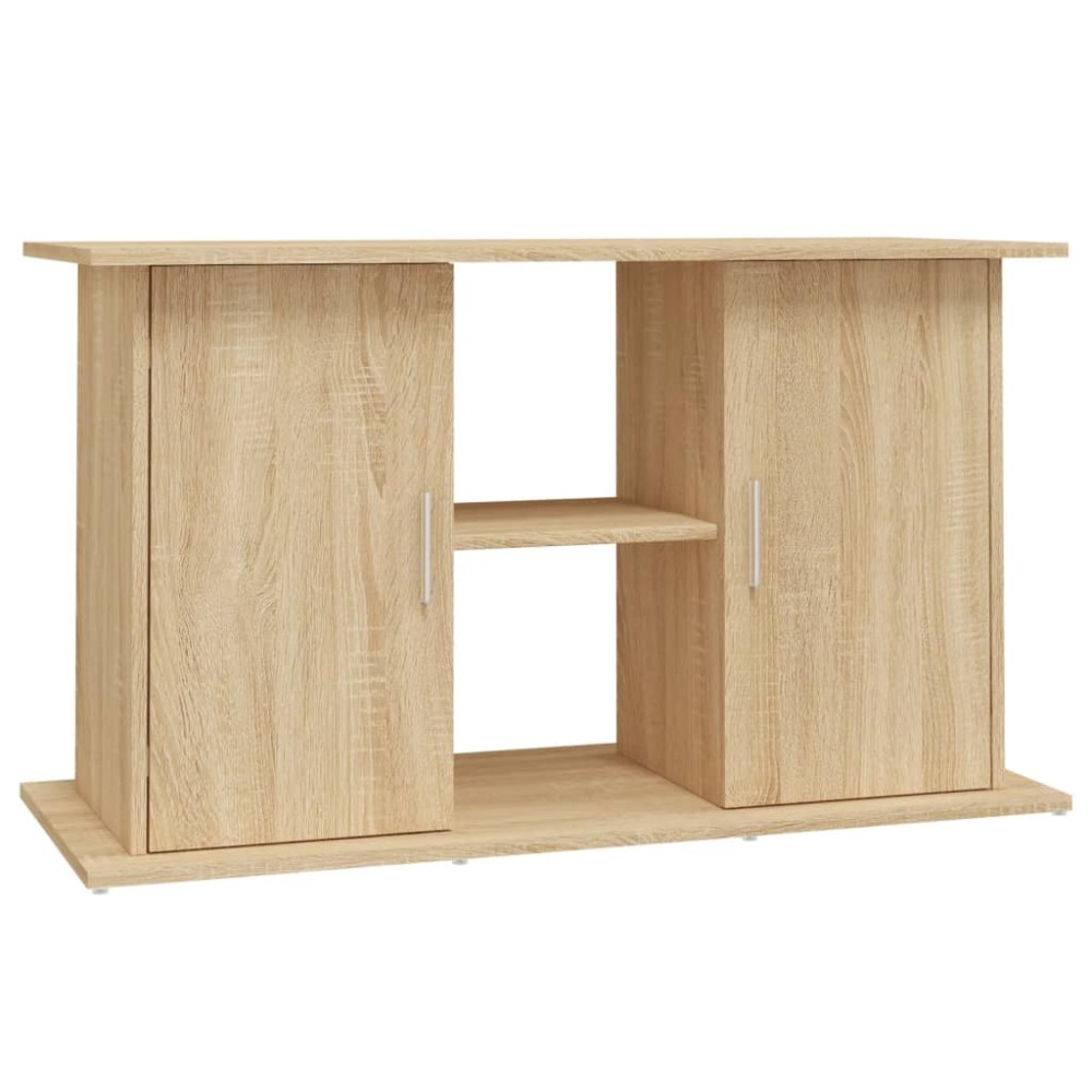 vidaXL Suport acvariu, stejar sonoma, 101x41x58 cm, lemn prelucrat