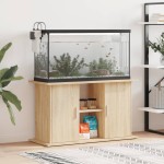 vidaXL Suport acvariu, stejar sonoma, 101x41x58 cm, lemn prelucrat vidaXL Suport acvariu, stejar sonoma, 101x41x58 cm, lemn prelucrat