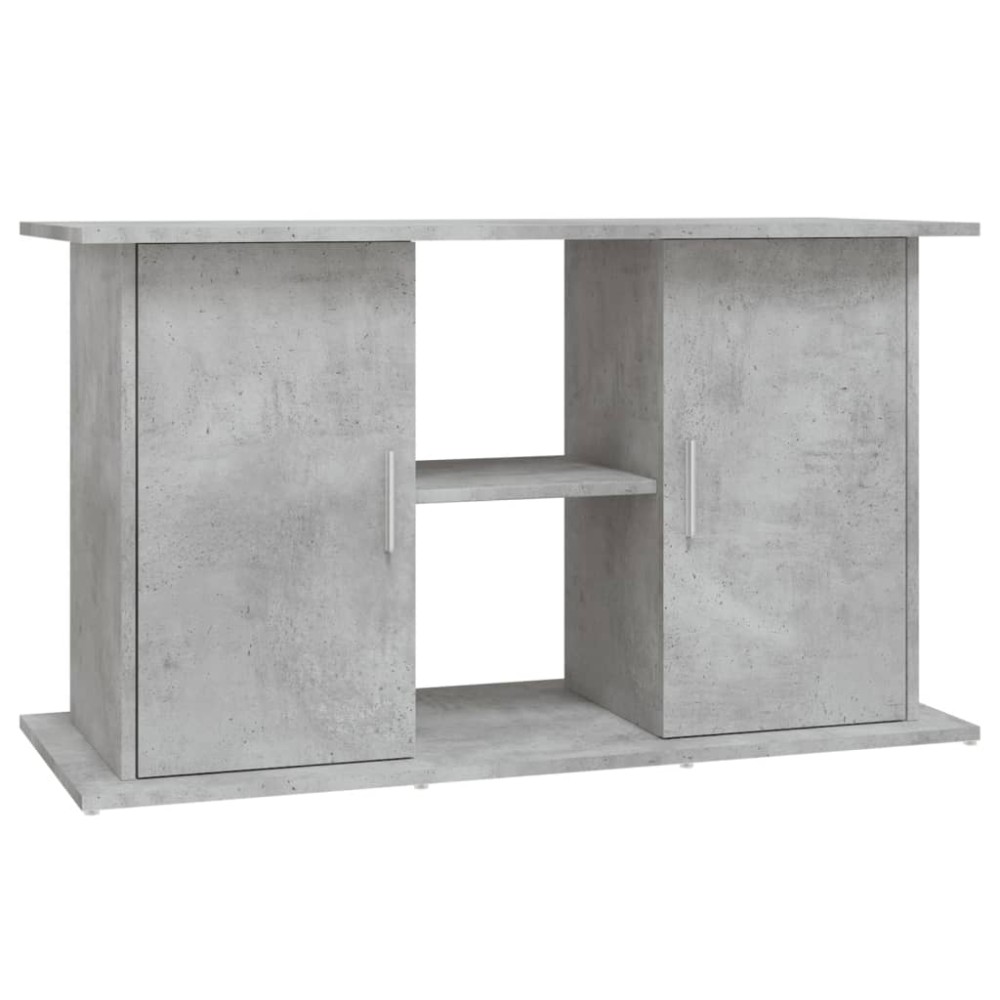 vidaXL Suport acvariu, gri beton, 101x41x58 cm, lemn prelucrat