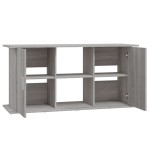 vidaXL Suport acvariu, gri sonoma, 121x41x58 cm, lemn prelucrat vidaXL Suport acvariu, gri sonoma, 121x41x58 cm, lemn prelucrat