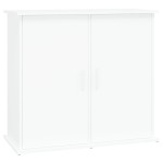 vidaXL Suport pentru acvariu, alb, 81x36x73 cm, lemn prelucrat