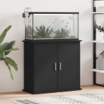 vidaXL Suport pentru acvariu, negru, 81x36x73 cm, lemn prelucrat vidaXL Suport pentru acvariu, negru, 81x36x73 cm, lemn prelucrat