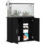 vidaXL Suport pentru acvariu, negru, 81x36x73 cm, lemn prelucrat vidaXL Suport pentru acvariu, negru, 81x36x73 cm, lemn prelucrat