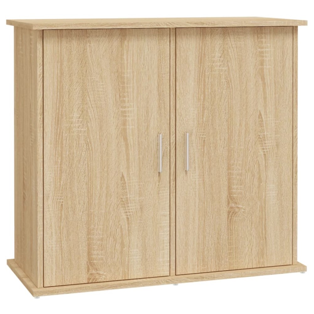 vidaXL Suport acvariu, stejar sonoma, 81x36x73 cm, lemn prelucrat