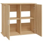 vidaXL Suport acvariu, stejar sonoma, 81x36x73 cm, lemn prelucrat