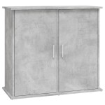 vidaXL Suport acvariu, gri beton, 81x36x73 cm, lemn prelucrat vidaXL Suport acvariu, gri beton, 81x36x73 cm, lemn prelucrat