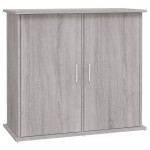 vidaXL Suport acvariu, gri sonoma, 81x36x73 cm, lemn prelucrat vidaXL Suport acvariu, gri sonoma, 81x36x73 cm, lemn prelucrat