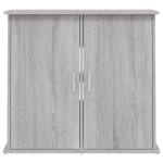 vidaXL Suport acvariu, gri sonoma, 81x36x73 cm, lemn prelucrat vidaXL Suport acvariu, gri sonoma, 81x36x73 cm, lemn prelucrat