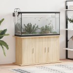 vidaXL Suport acvariu, stejar sonoma, 101x41x58 cm, lemn prelucrat vidaXL Suport acvariu, stejar sonoma, 101x41x58 cm, lemn prelucrat