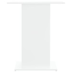 vidaXL Suport pentru acvariu, alb, 60,5x36x72,5 cm, lemn prelucrat