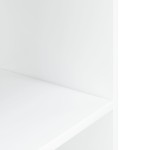 vidaXL Suport pentru acvariu, alb, 60,5x36x72,5 cm, lemn prelucrat